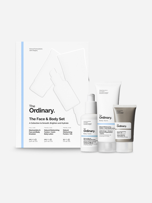 The Ordinary The Face & Body Gift Set
The Ordinary