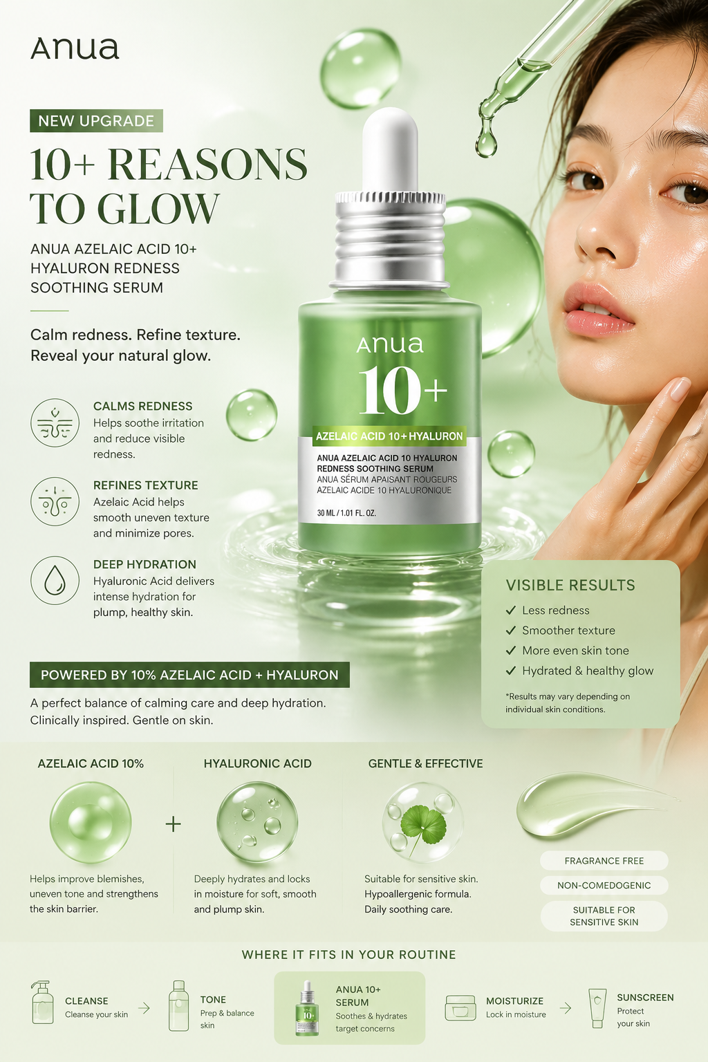Brightening & Redness Relief Serums