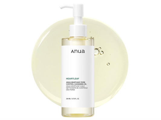 Anua Heartleaf Pore Control Cleansing Oil, Oil Cleanser for Face, Makeup Blackhead Remover, Korean Skin Care 6.76 fl oz(200ml) (original)